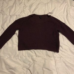 cropped sweater